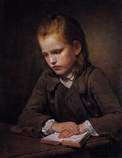 Jean Baptiste Greuze A Student France oil painting art